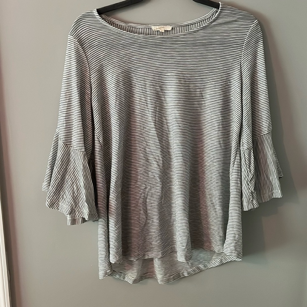 Mystree long sleeve striped shirt